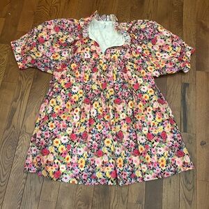 Entro Multicolor Floral Dress